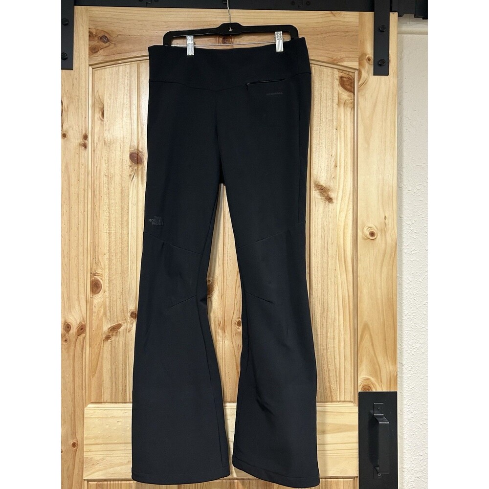 The North Face Wind Wall Fleece Lined Women’s Pants Black Size 14 Softshell